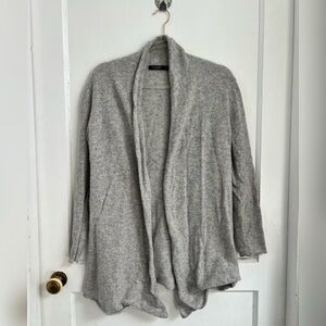 Lusso Womens Gray
Cashmere Long Sleeve Open
Cardigan Size L